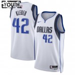 Maillot NBA Dallas Mavericks Maximilian Kleber 42 Nike 2022-23 Association Edition Blanc Swingman - Enfant